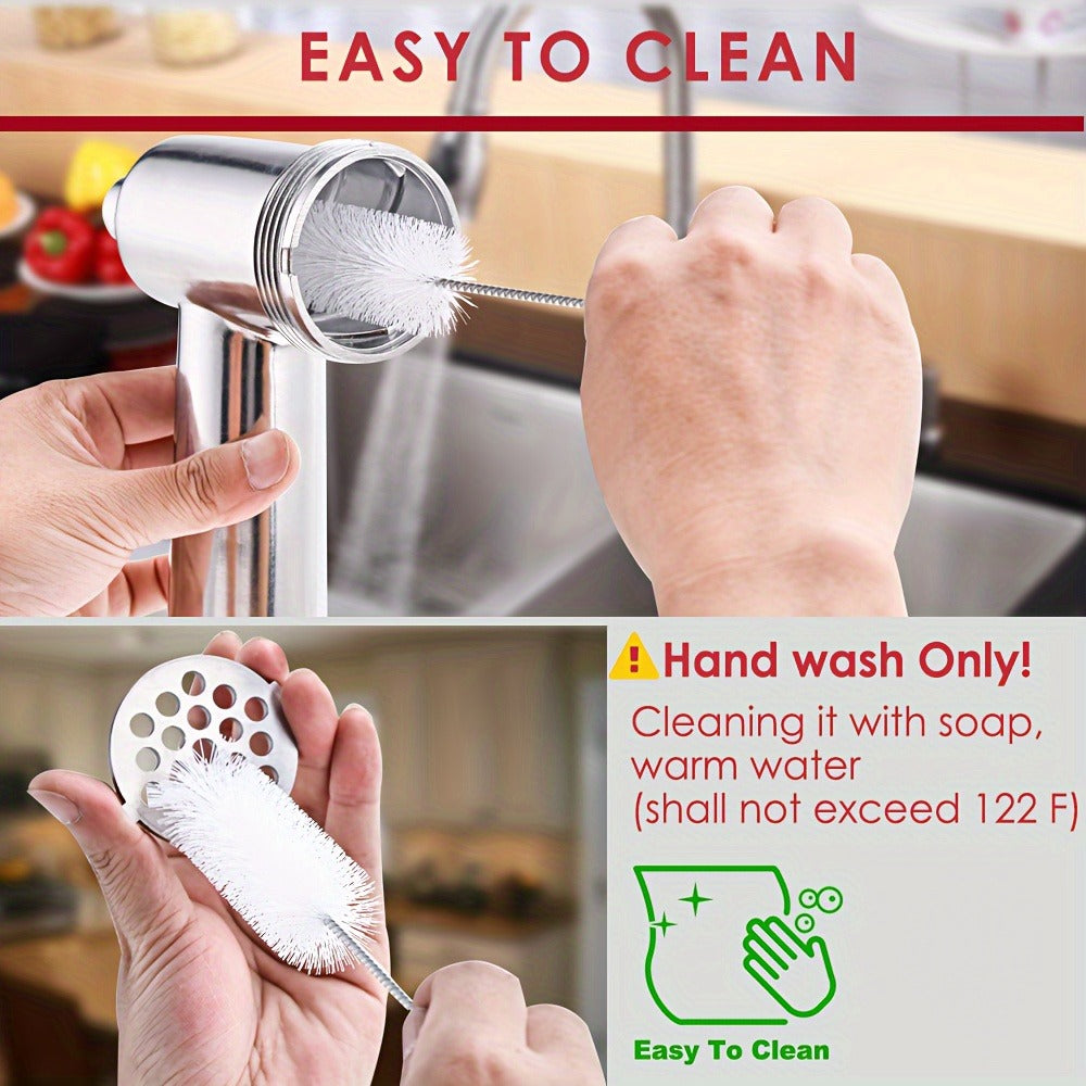 Metal Meat Grinder Attachment for KitchenAid Stand Mixers with 4 Grinding Plates 4 Blades 2 Sausage Stuffer Tubes Holder and Cleaning Brush Food Grinder for All KitchenAid Mixers