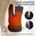 Knee Massager with Heat ¨C 3-Level Heating Pad for Knee Pain Relief, Joint & Muscle Warmth, Anti-Slip Breathable Knee Brace for Men & Women