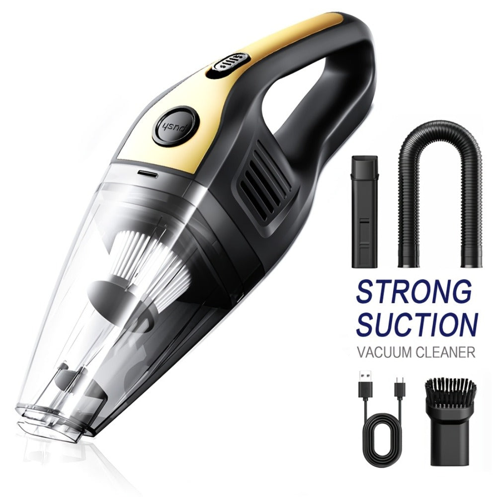 Cordless Handheld Vacuum Cleaner 5KPa 40dB Quiet Lightweight Rechargeable with Crevice Tool for Home Kitchen Car Office Pet Hair