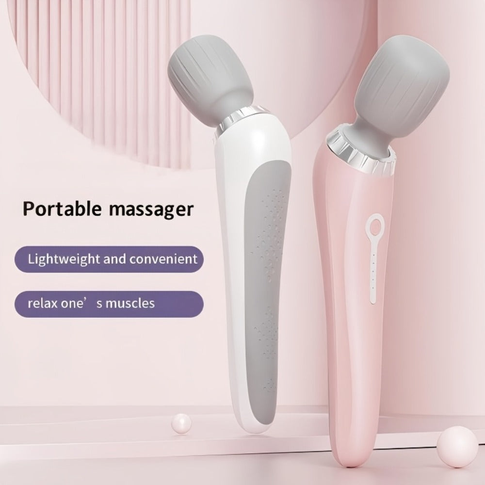Handheld Massager for Neck Back & Legs ¨C 5-Speed USB Rechargeable Portable Body Massager with Long Battery Life, Compact Design, Perfect Relaxation Gift for Women Men Family