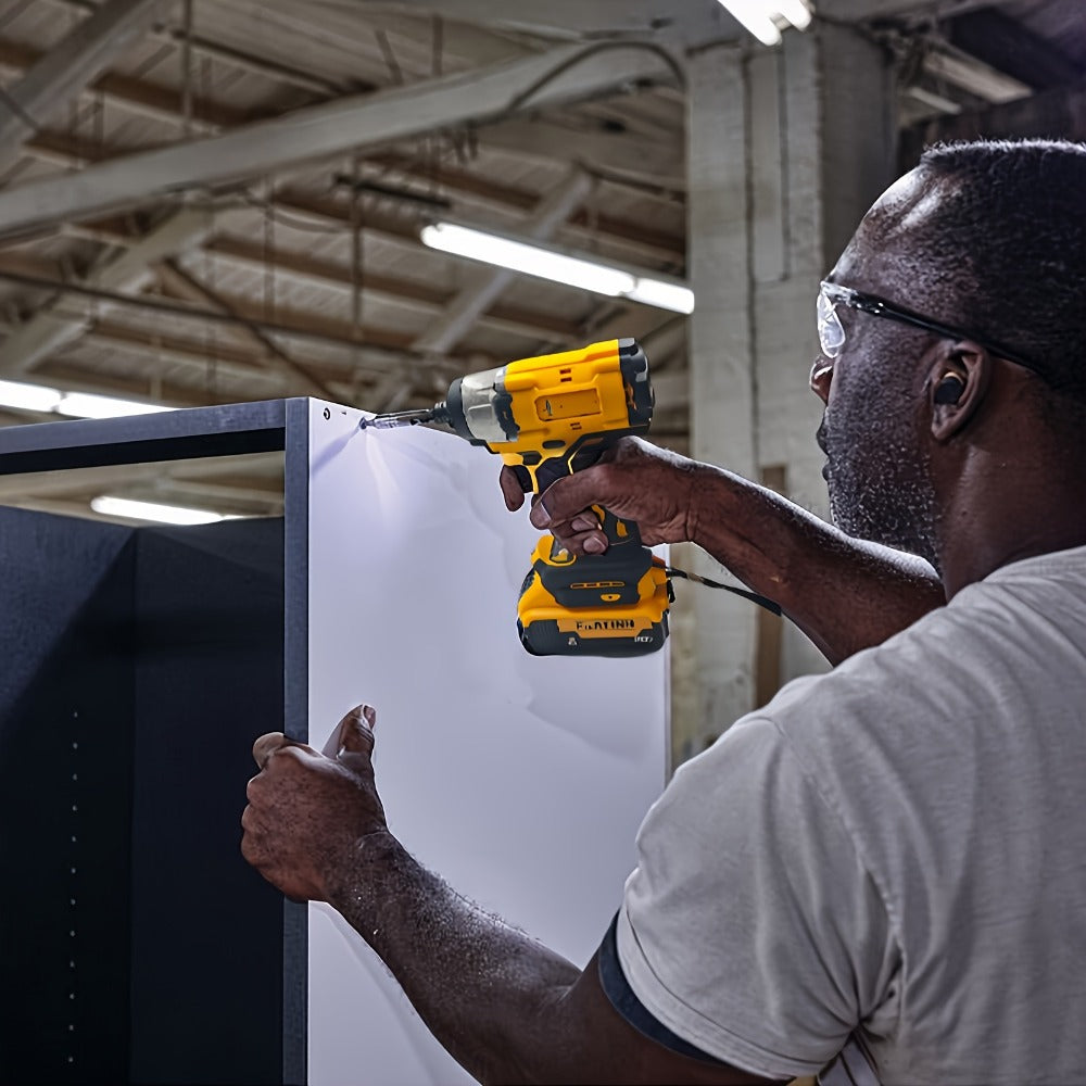 Cordless Impact Driver 1/4¡± Compatible with DeWalt 20V Battery | 0-2800 RPM Electric Impact Screwdriver with LED Indicator Light ¨C Ideal for Home Repair, Appliance & DIY Projects (Tool Only)