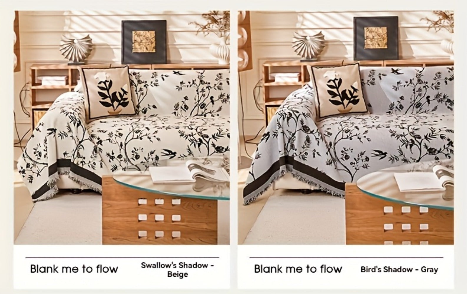 Sofa Cover Chenille Thickened Non-Slip Couch Slipcover Floral Pattern for Living Room Office Pet-Safe All-Season ¡ª 1 2 3 4 Seater Sizes
