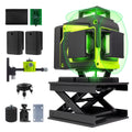 Laser Level Self Leveling 100ft 30m Two Line 360 Degree Magnetic Base Manual Pulse Mode Adjustable Brightness for Construction Tile Flooring Picture Hanging DIY Home Projects