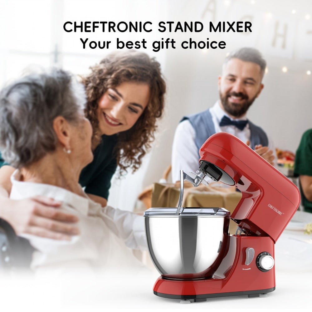 Stand Mixer 4.5 Qt Tilt-Head 500W Electric Kitchen Mixer 6-Speed Multifunctional with Dough Hook Whisk Flat Beater Household Baking Mixer Green US Plug