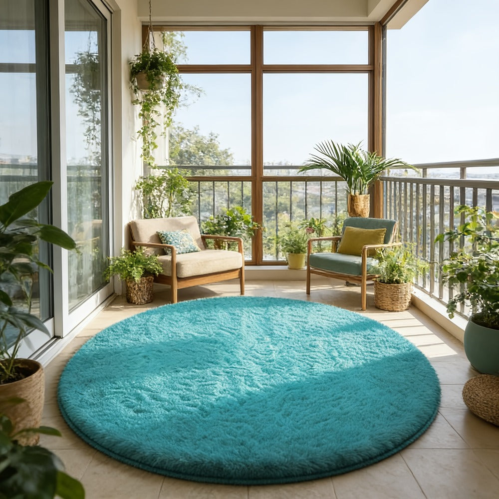 Fluffy Area Rug Large Soft Shag Carpet for Living Room Bedroom ¨C Non-Slip Ultra Thick Plush Floor Mat, Multiple Sizes & Colors, Home Decor