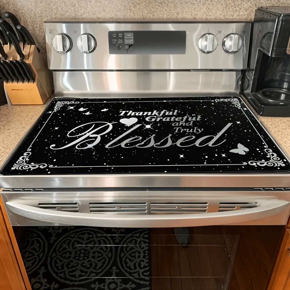 Glass Cooktop Protector Cover Heat Resistant Scratch Proof Appliance Mat for Stove Oven Dishwasher Washing Machine Dryer Top Expands Counter Space