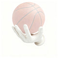 Wall Mounted Hand Shape Sports Ball Display Shelf - Decorative Storage Organizer for Basketball Football Volleyball Rugby Baseball Collection