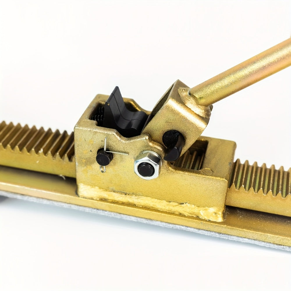 Hardwood Flooring Jack & Positioning Tool for Installing & Straightening Hardwood Floors ¨C Professional Floor Installation Tool for Tongue & Groove, Laminate & Engineered Wood Flooring