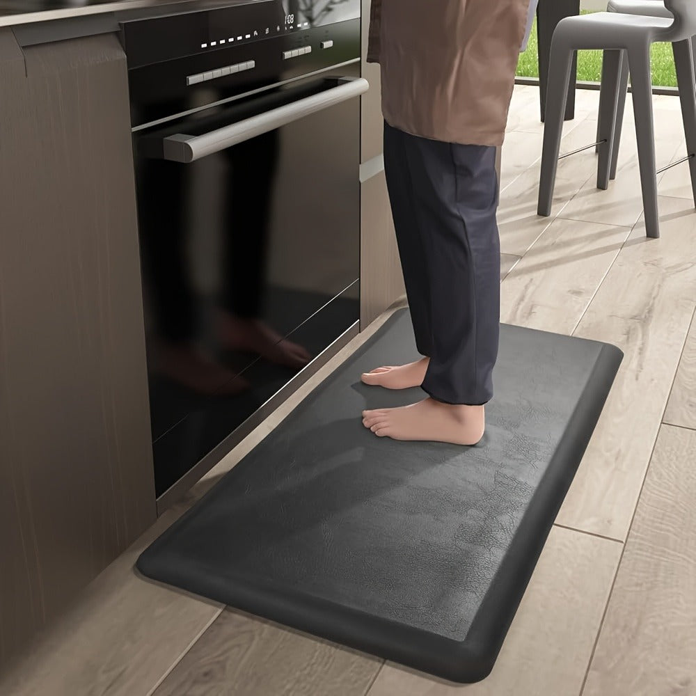 Anti-Fatigue Kitchen Mat 3/4 Inch Thick Non-Slip Foam Cushion Standing Desk Mat for Kitchen Office Laundry