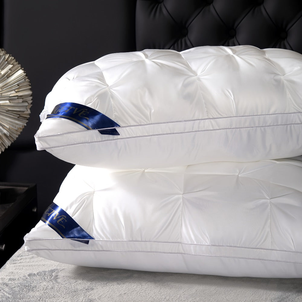 Pillows 2 Pack Queen King Size ¨C Luxury Hotel Quality Deep Sleep Neck Support Pillow High Fluffiness Soft Breathable Fabric All Season Bed Pillow Set