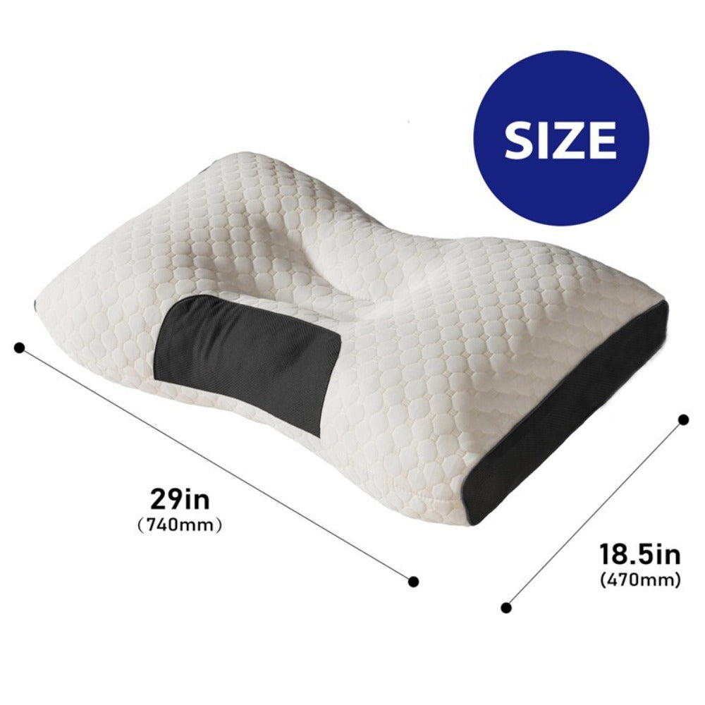 Neck Support Pillows 2 Pack Ultra Soft Premium Bed Pillows with Removable Machine Washable Covers Breathable Fabric for Deep Sleep Bedroom Home Decor Multiple Colors