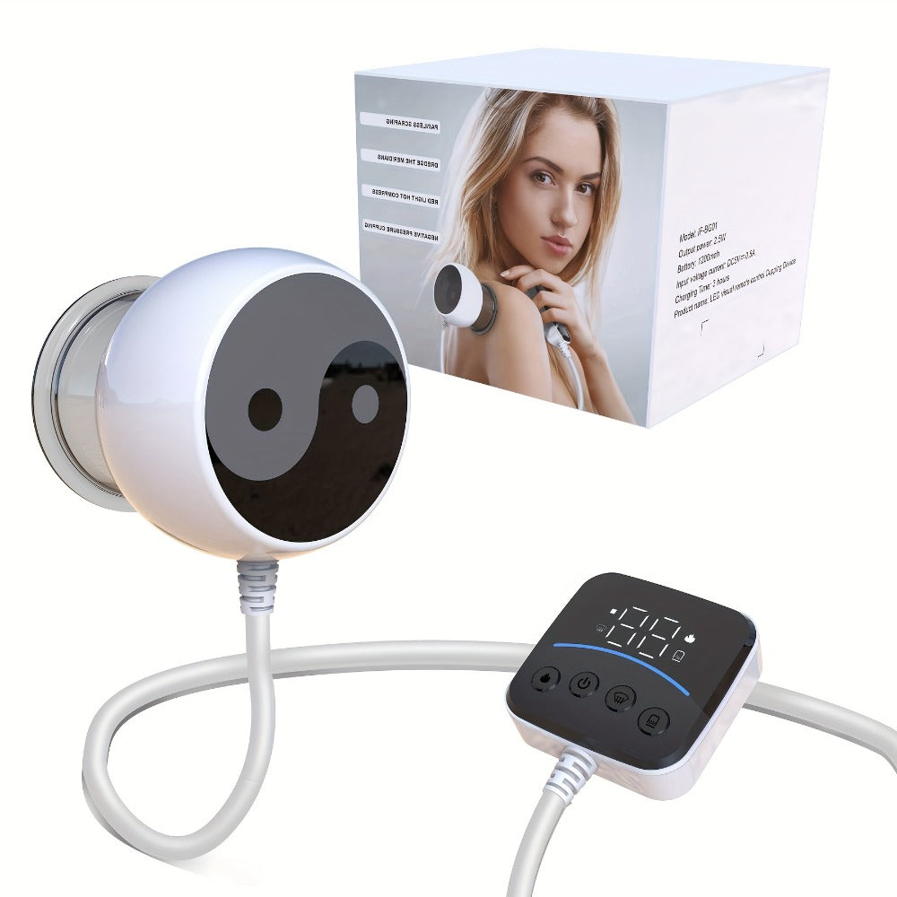 Electric Cupping Massage Device with Remote Control ¨C Neck Back Waist Shoulder Massager, 3 Modes, Hot Compress Therapy, Deep Tissue Relief