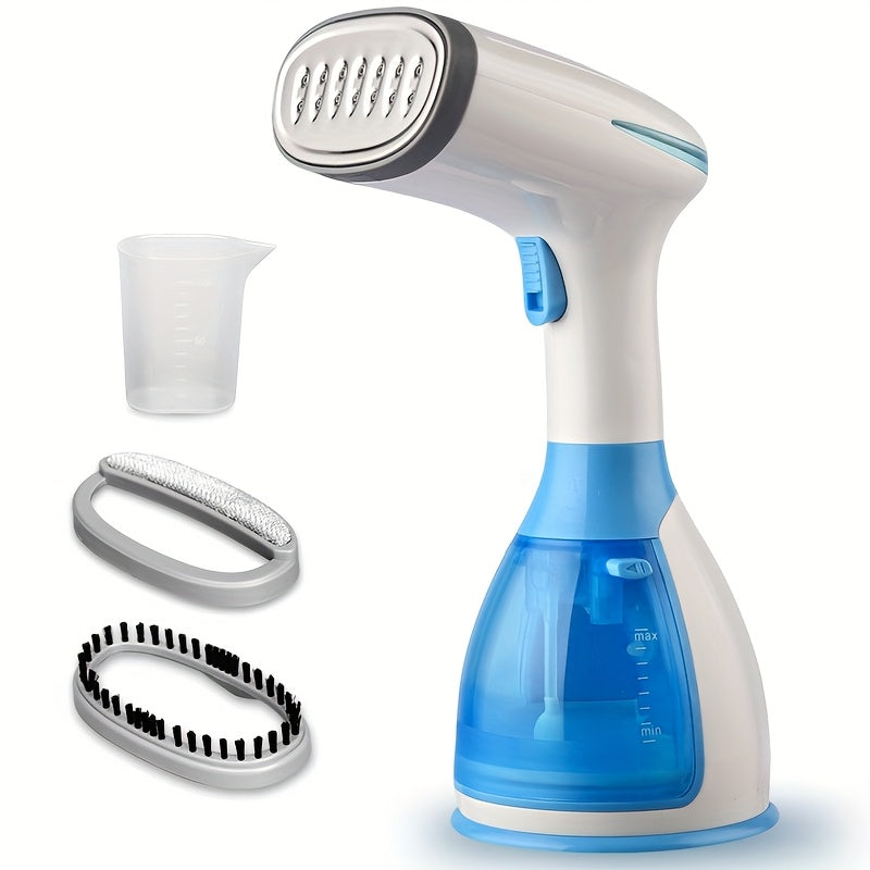 Handheld Garment Steamer 1500W with 9.47oz Removable Water Tank, Portable Fabric Steamer 30s Fast Heat-Up with Accessories Kit, Compact Mini Steam Iron for Clothes Home Travel Office, US Plug
