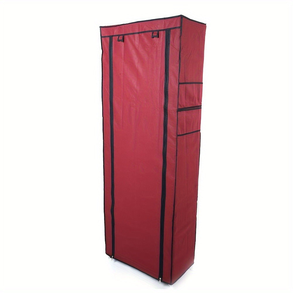 Shoe Rack with Dustproof Cover 10 Layers 9 Cubbies ¨C Large Capacity Non-Woven Shoe Organizer for Entryway, Closet & Bedroom ¨C Space-Saving Steel Frame Shoe Shelf, Easy Assembly