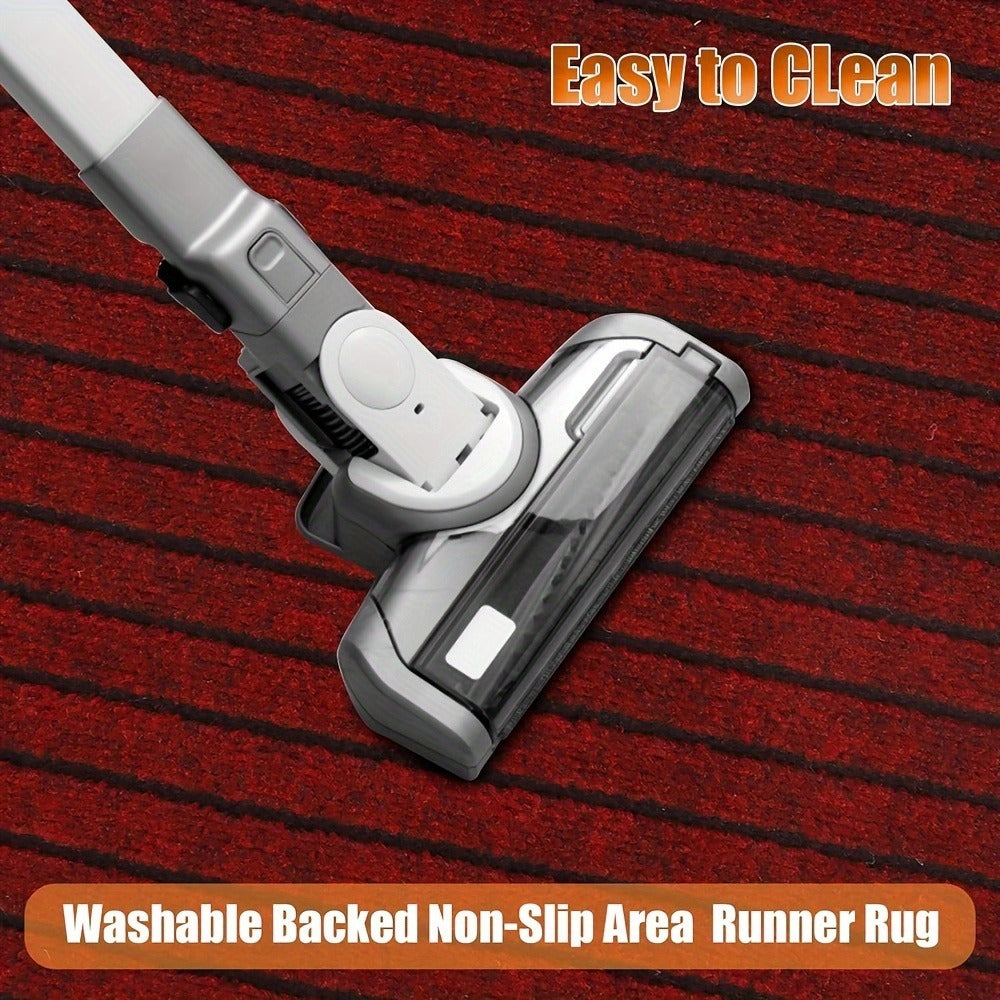 Runner Carpet with Rubber Backing - Non-Slip 1800G/sqm Heavy Duty Washable Indoor Outdoor Rug | Hallway, Entryway, Laundry Room & Balcony Runner Mat | Multiple Sizes & Colors
