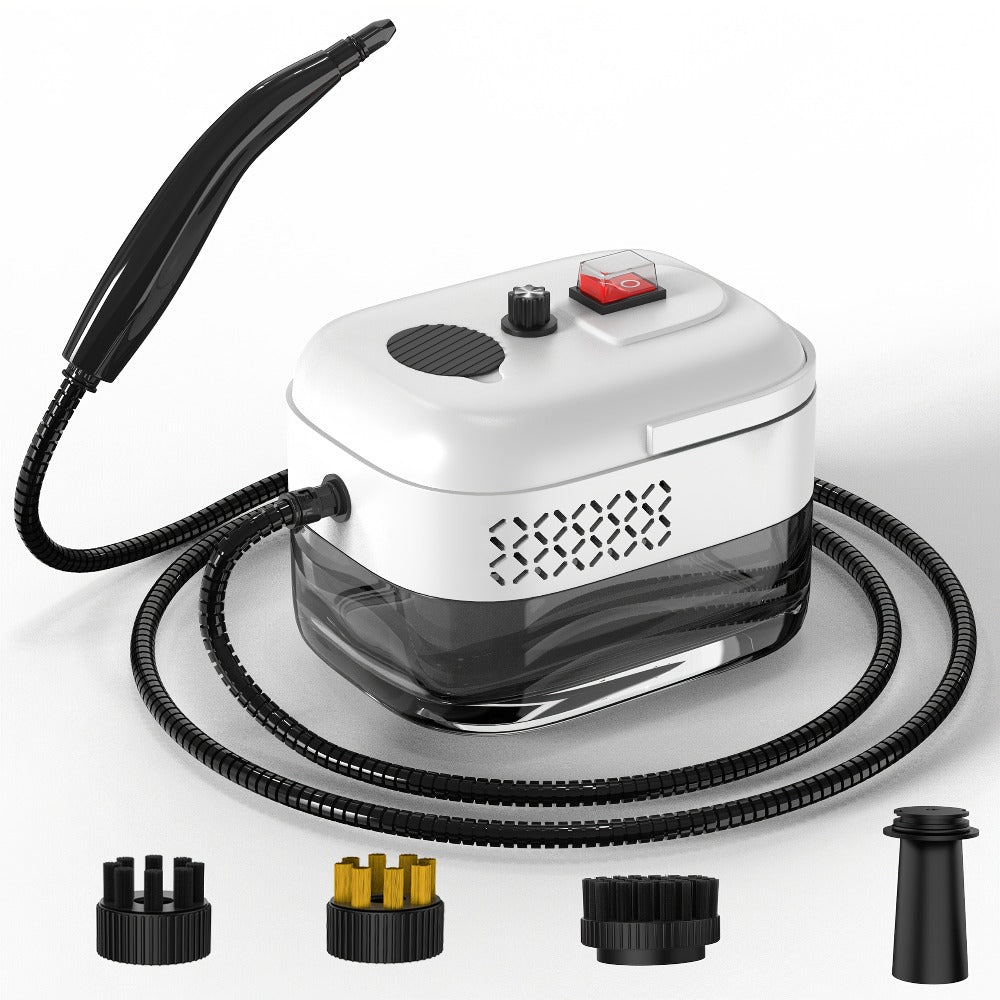 Handheld Steam Cleaner High Pressure High Temperature LCD Multi-Speed for Kitchen Grease Sofa Tile Grout Carpet Home Cleaning