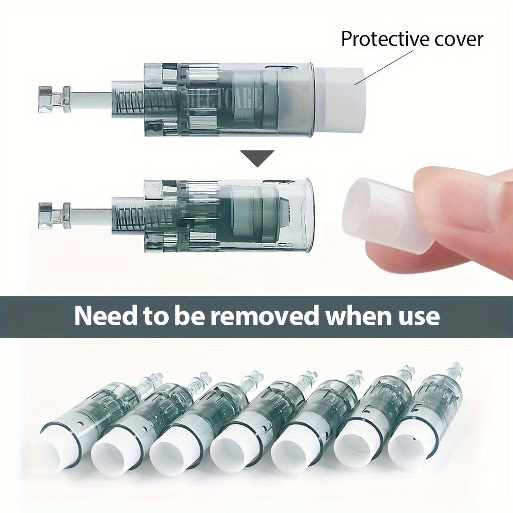 Dr. Pen M8 Replacement Cartridges 25Pcs - 16/36 Pins & Round Nano