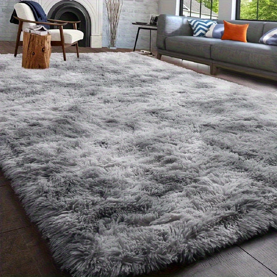 Fluffy Area Rug Large Soft Shag Carpet for Living Room Bedroom ¨C Non-Slip Ultra Thick Plush Floor Mat, Multiple Sizes & Colors, Home Decor