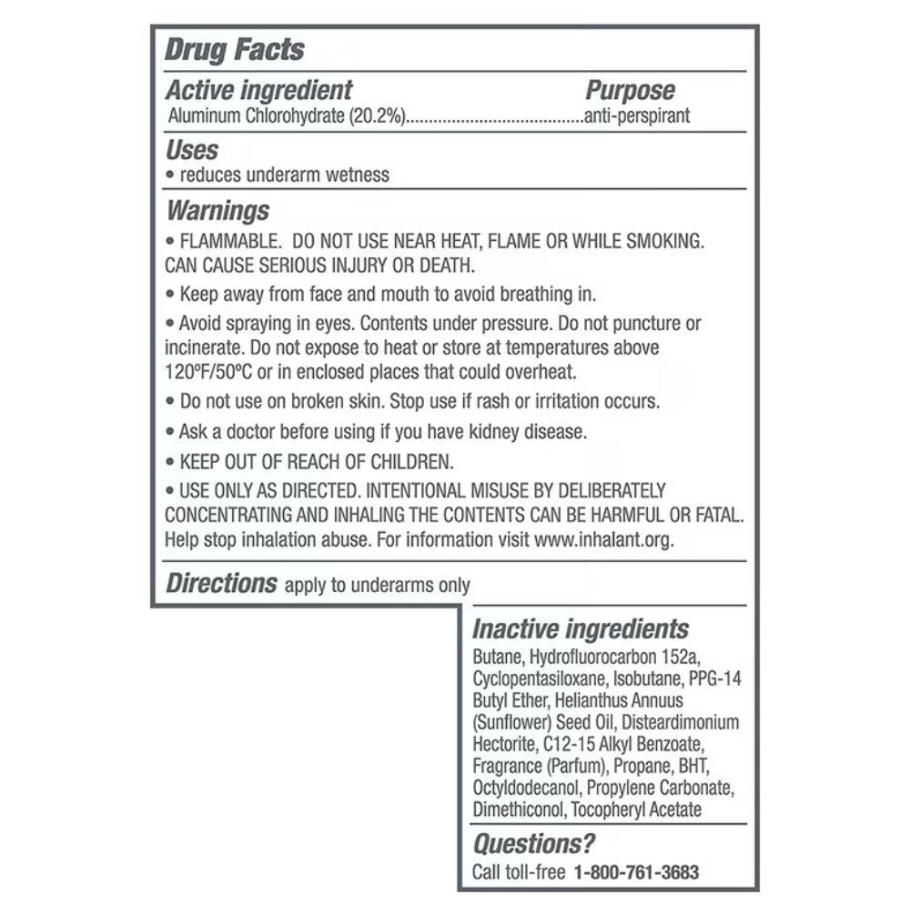 Dove Original Deodorant Body Spray 5 fl oz - Pack of 6, 48-Hour Odor Protection, Alcohol-Free Antiperspirant Spray for Women, Moisturizing Formula, Bulk Value Pack
