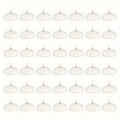 Floating Candles White Set of 42 ¨C 1.5 Inch Small Pool Candles, 4-8 Hour Burn, Wedding Centerpiece, Pool Party, Christmas, Halloween, Easter & Thanksgiving Ambience Decoration