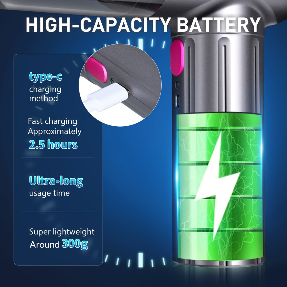 Cordless Handheld Car Vacuum Cleaner 15000PA - Rechargeable Portable Mini Vacuum with Brushless Motor, HEPA Filter, Air Blower & Pump Function, Small Hand Held Vacuum for Car Interior, Home & Pet Hair