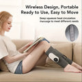 Air Compression Leg Massager ¨C Cordless Calf & Foot Massager with 3 Intensity Levels for Legs, Thighs, Knees & Feet | Circulation Booster, Holiday Gift for Women & Men