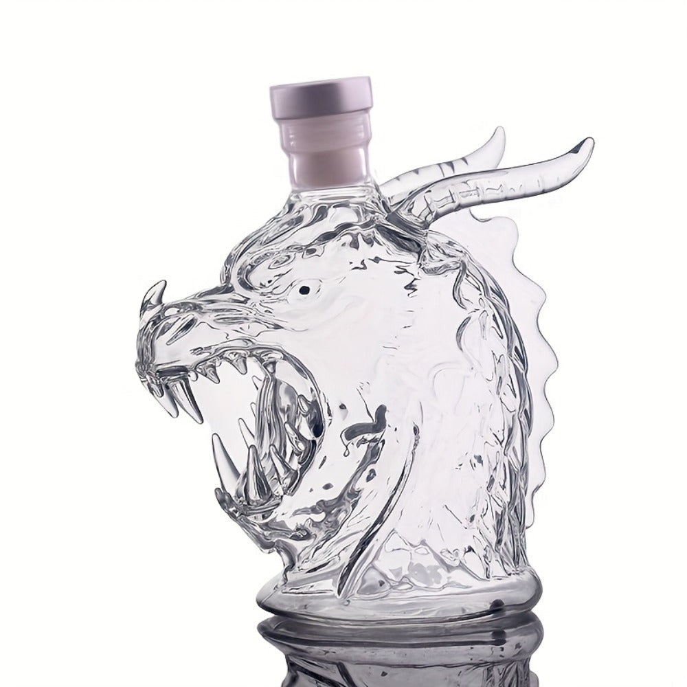 Wine Decanter 3D Faucet Design Whiskey Bottle 10oz Unique Home Bar Decor Gift for Christmas New Year Restaurant Housewarming Present
