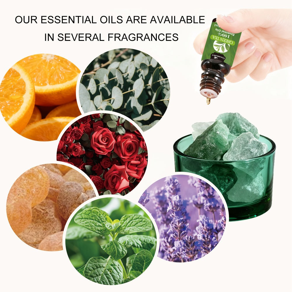 Fragrance Essential Oil Gift Set ¨C Premium Hotel Scent Diffuser Oils for Candle Making, Aromatherapy & Home Fragrance | 12 or 24 Piece Set