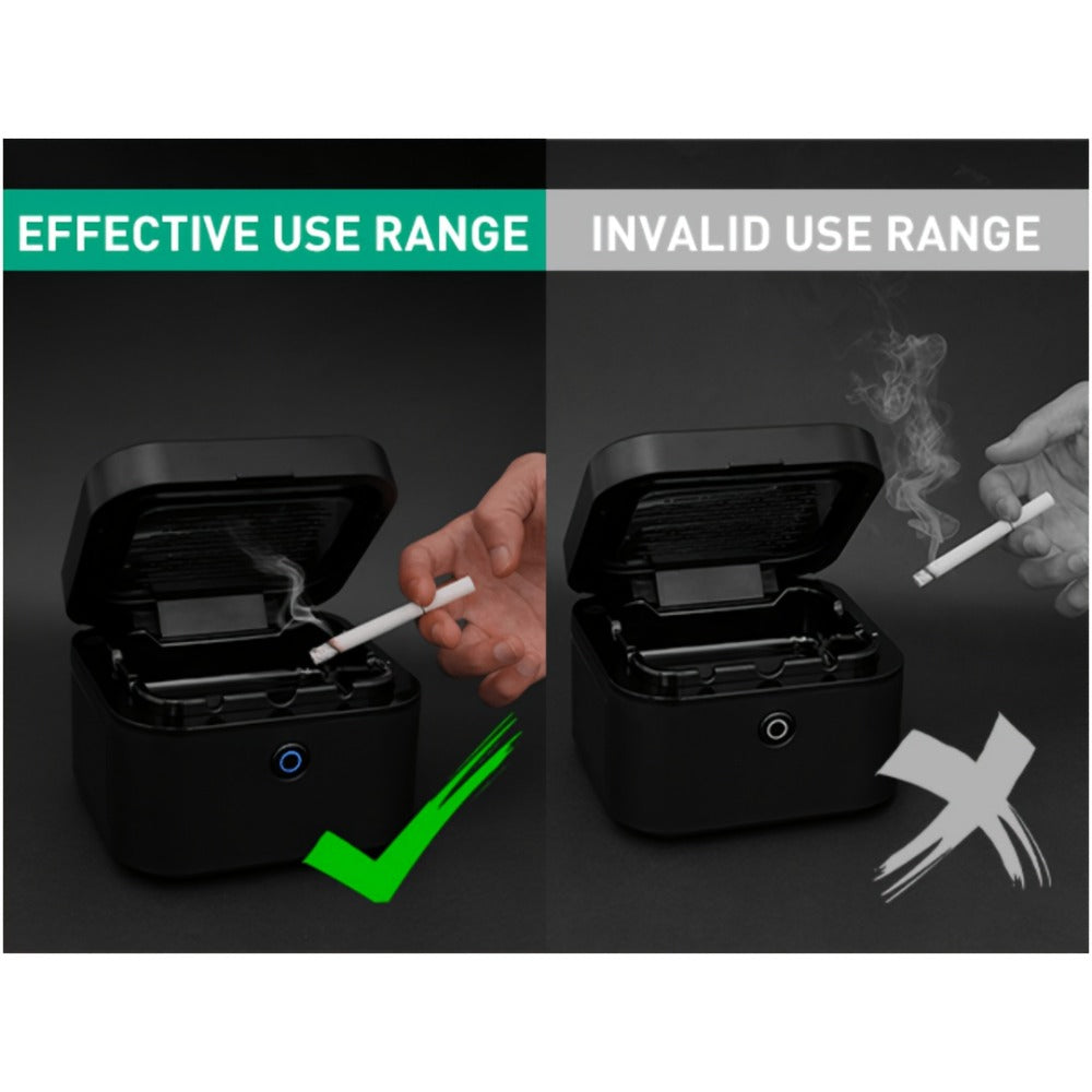 Smokeless Ashtray with HEPA Filter ¨C USB Rechargeable Indoor Ashtray for Home Office Car, 4 Filters Included, Gifts for Him Her