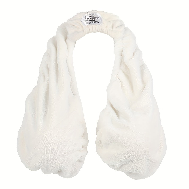 Strapless Towel Bra Wrap ¨C Breathable Knit Beach & Sports Chest Cover for Women, Soft Double-Sided Plush, Absorbent Daily Wear