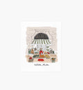 Valletta Travel Sketch Art Print