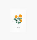 Birth Month Art Print - October