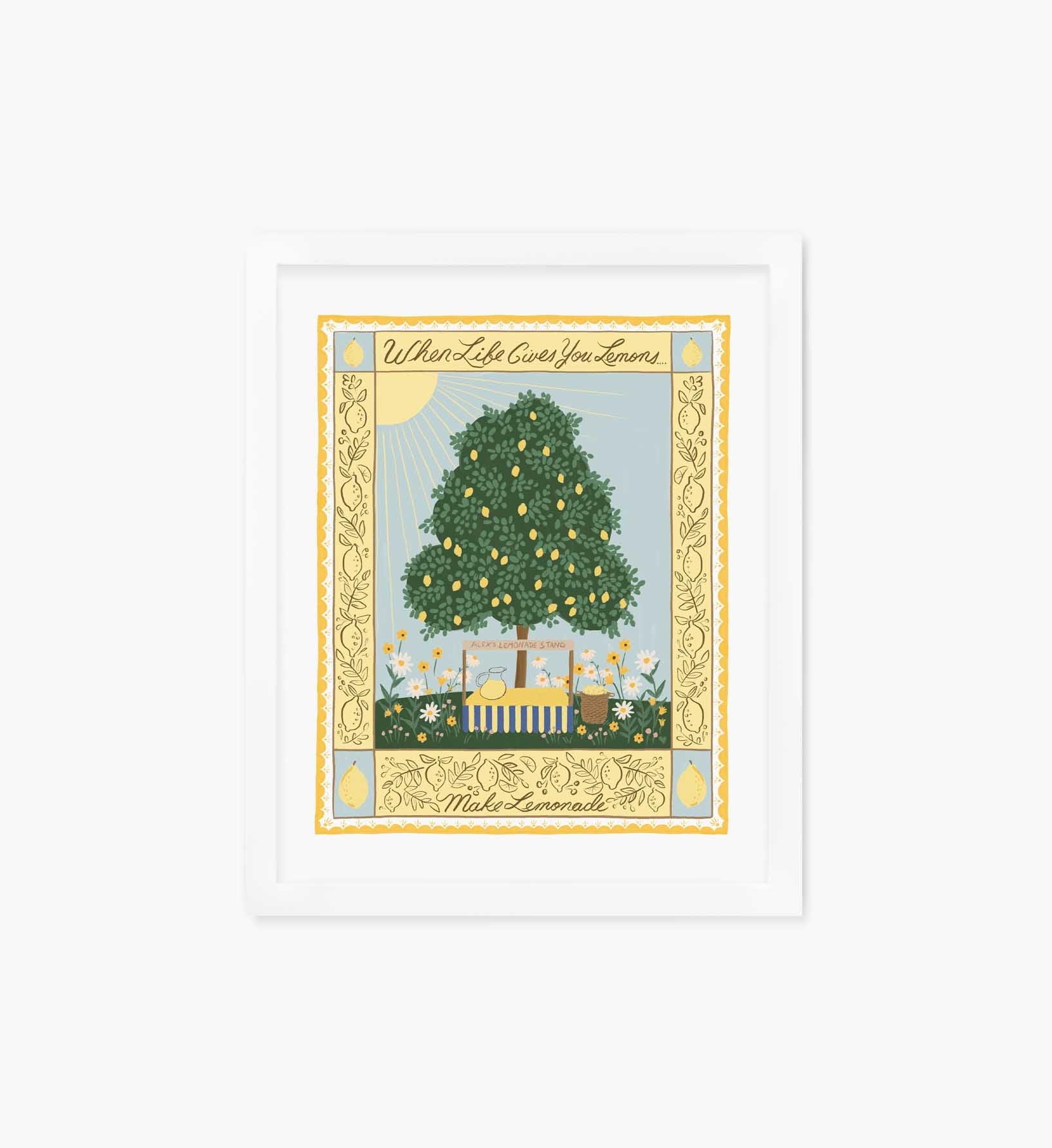 Lemonade Stand Art Print