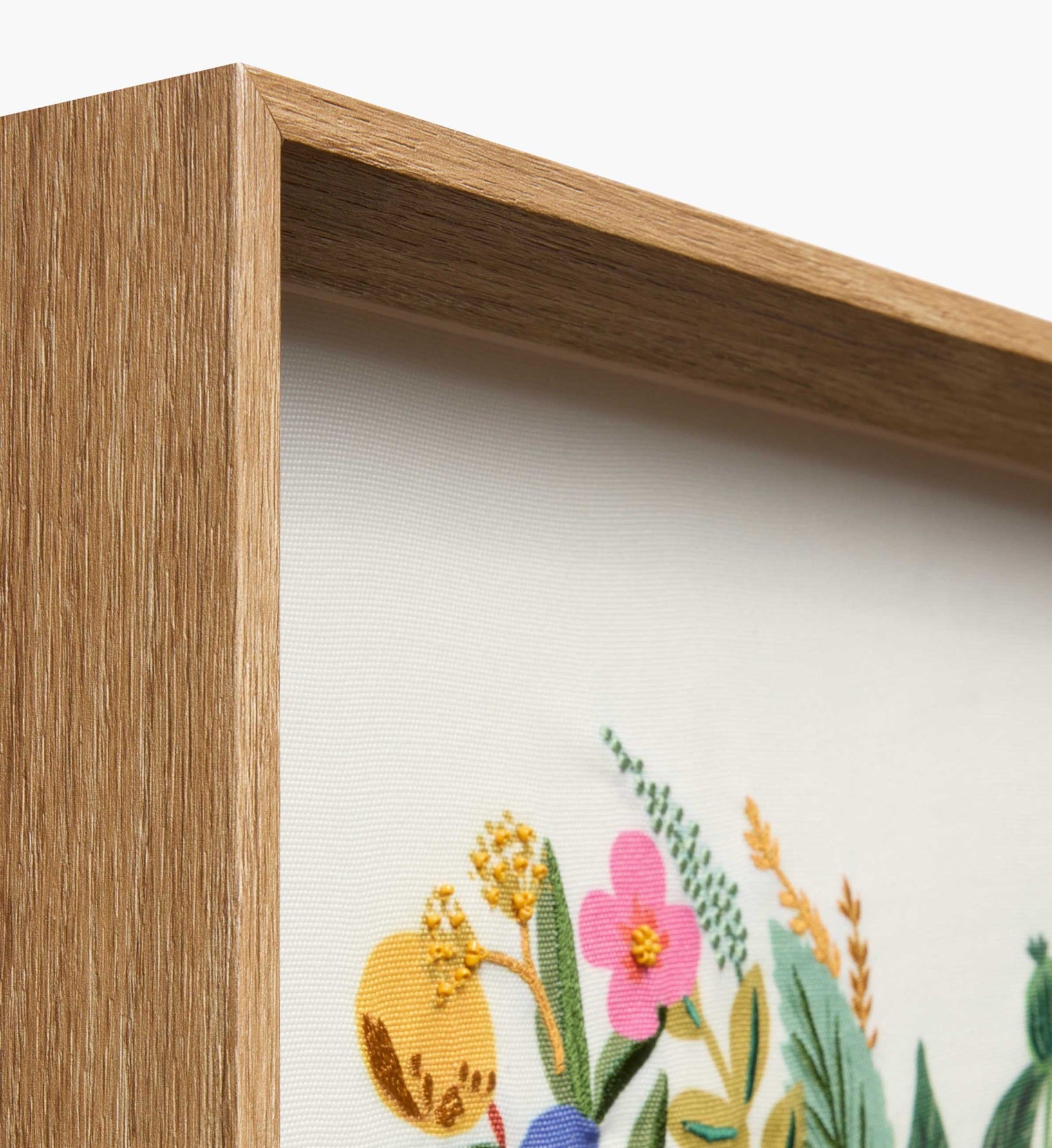 Framed Wall Art - Garden Party Heart