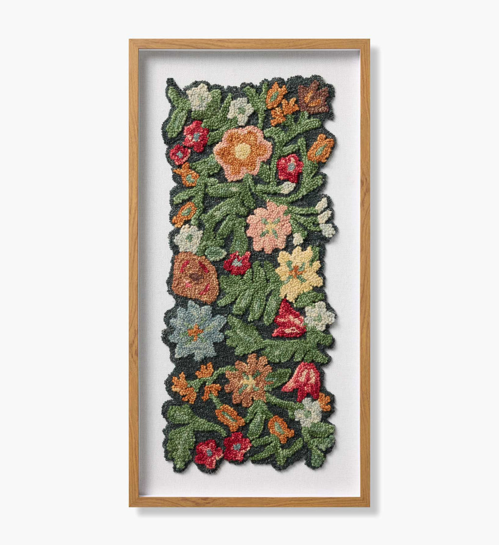 Framed Wall Art - Edith Garden Navy