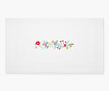 Embroidered Bath Mat - Strawberry Fields