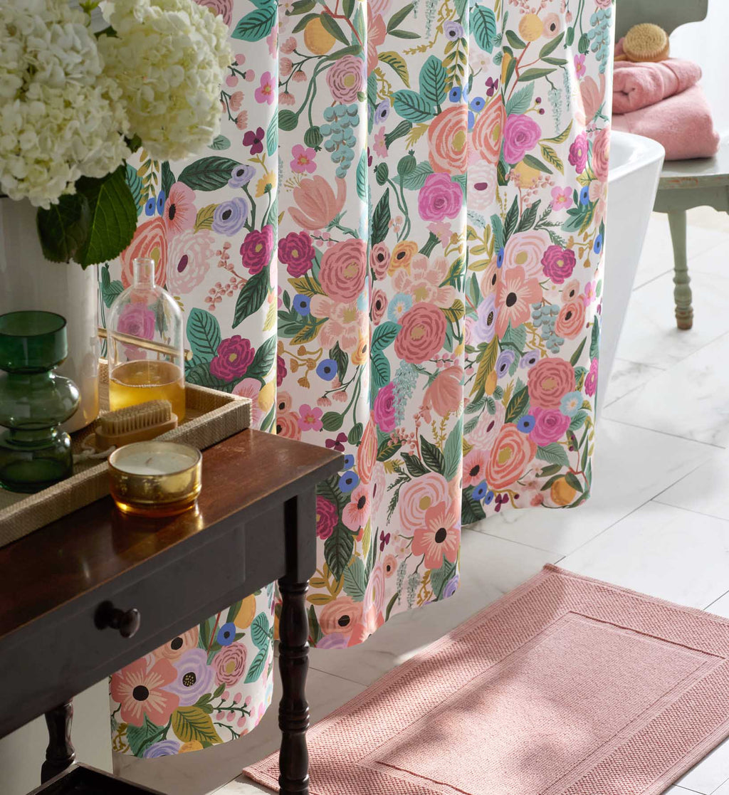 Percale Shower Curtain - Garden Party