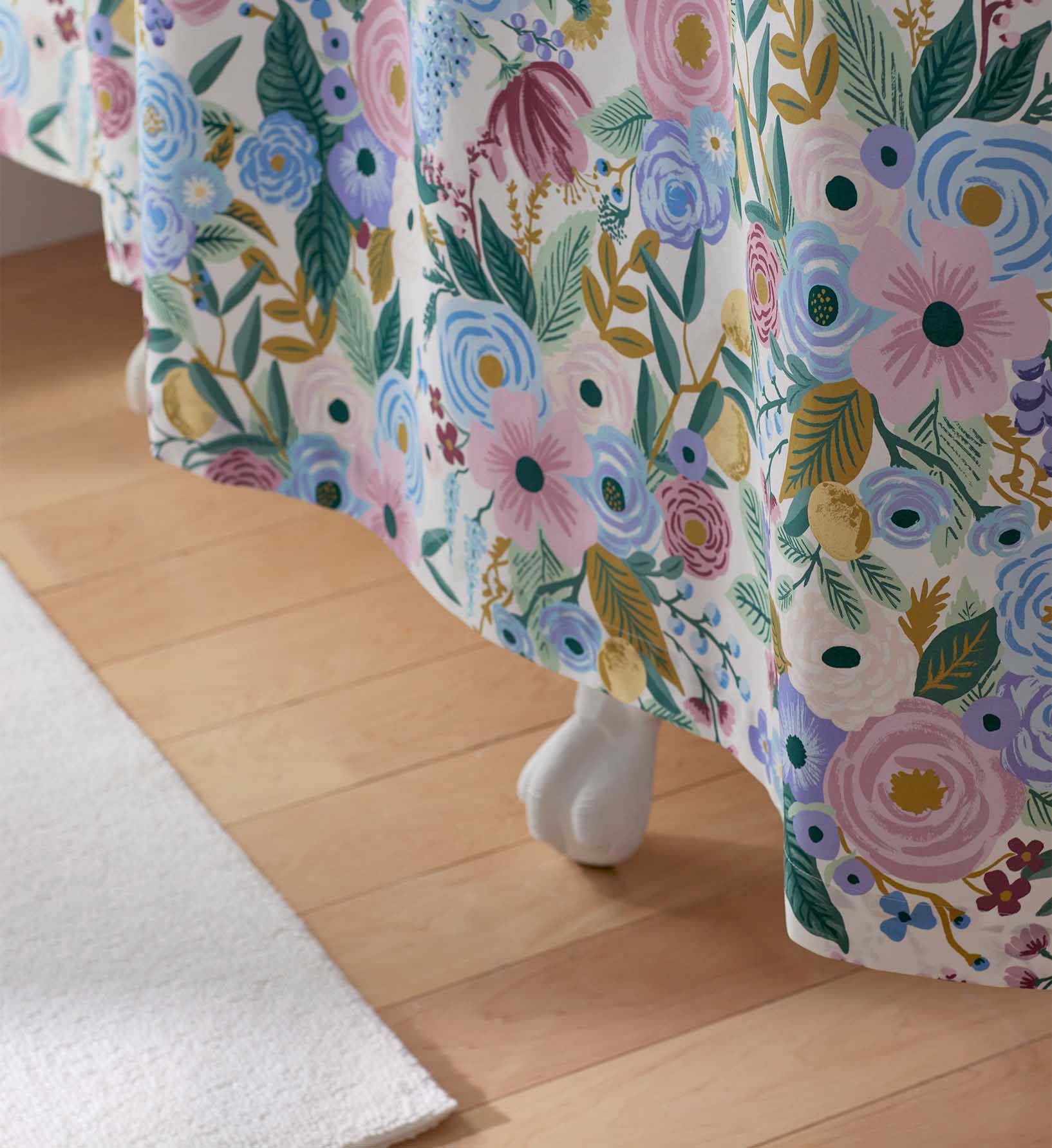 Percale Shower Curtain - Garden Party Lilac