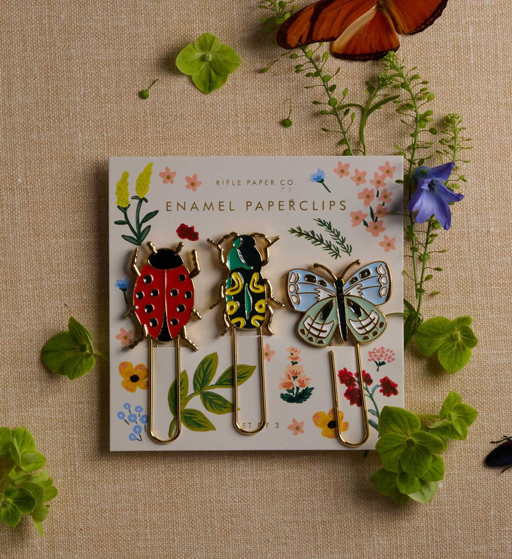 Enamel Paper Clip Set - Curio