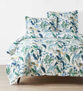 Sateen Duvet Cover - Peacock Ivory