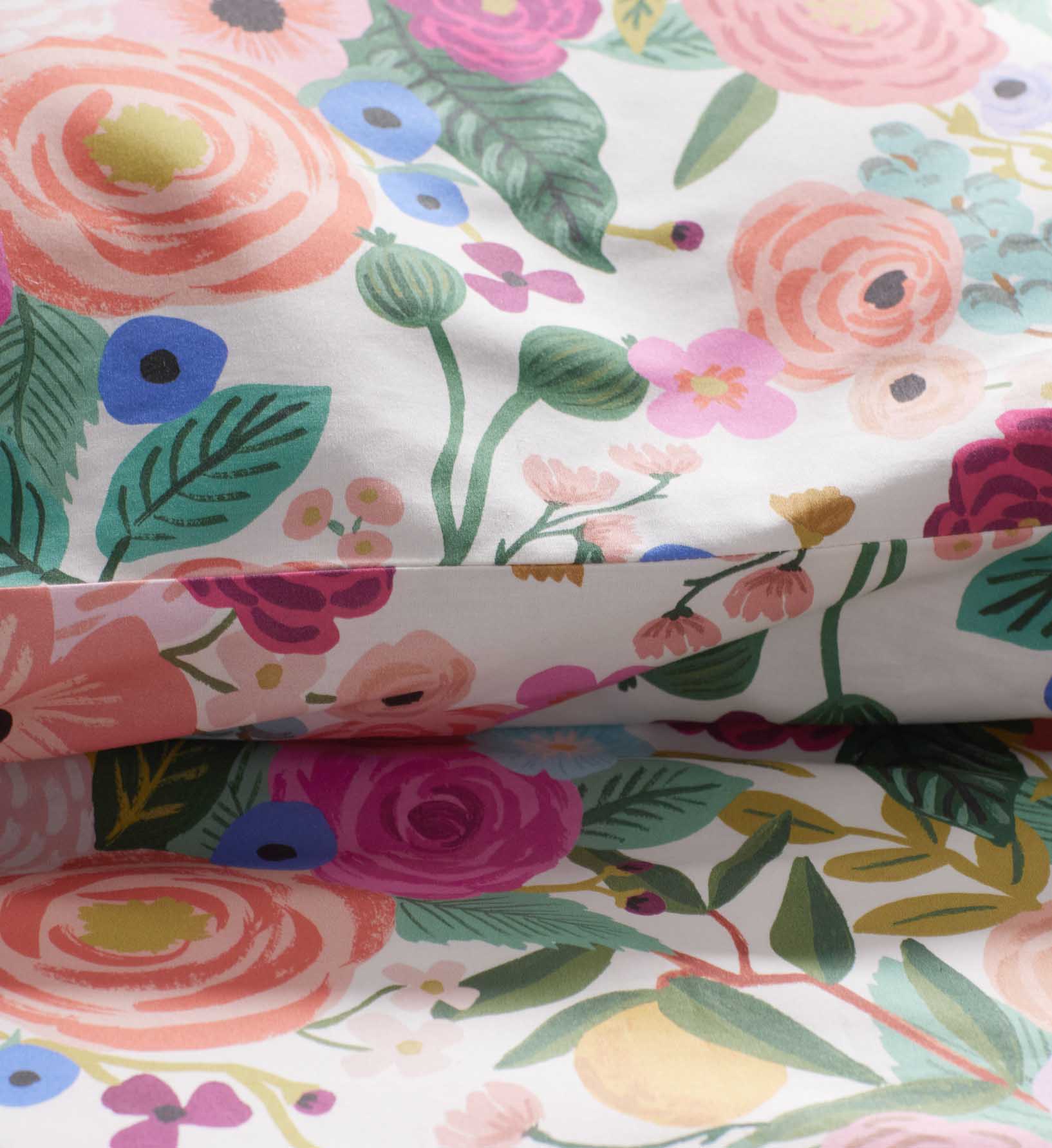 Percale Duvet Cover - Garden Party