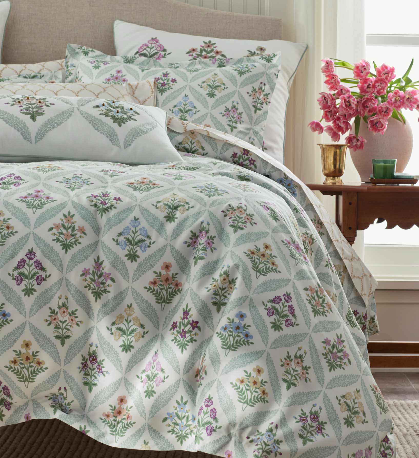 Sateen Duvet Cover - Estee Garden
