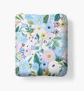 Percale Fitted Sheet - Garden Party Lilac