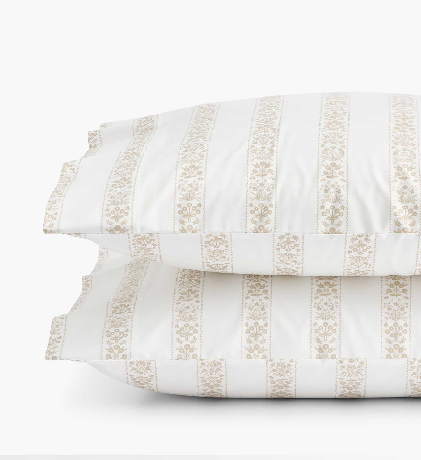 Sateen Pillowcases - Estee Stripe