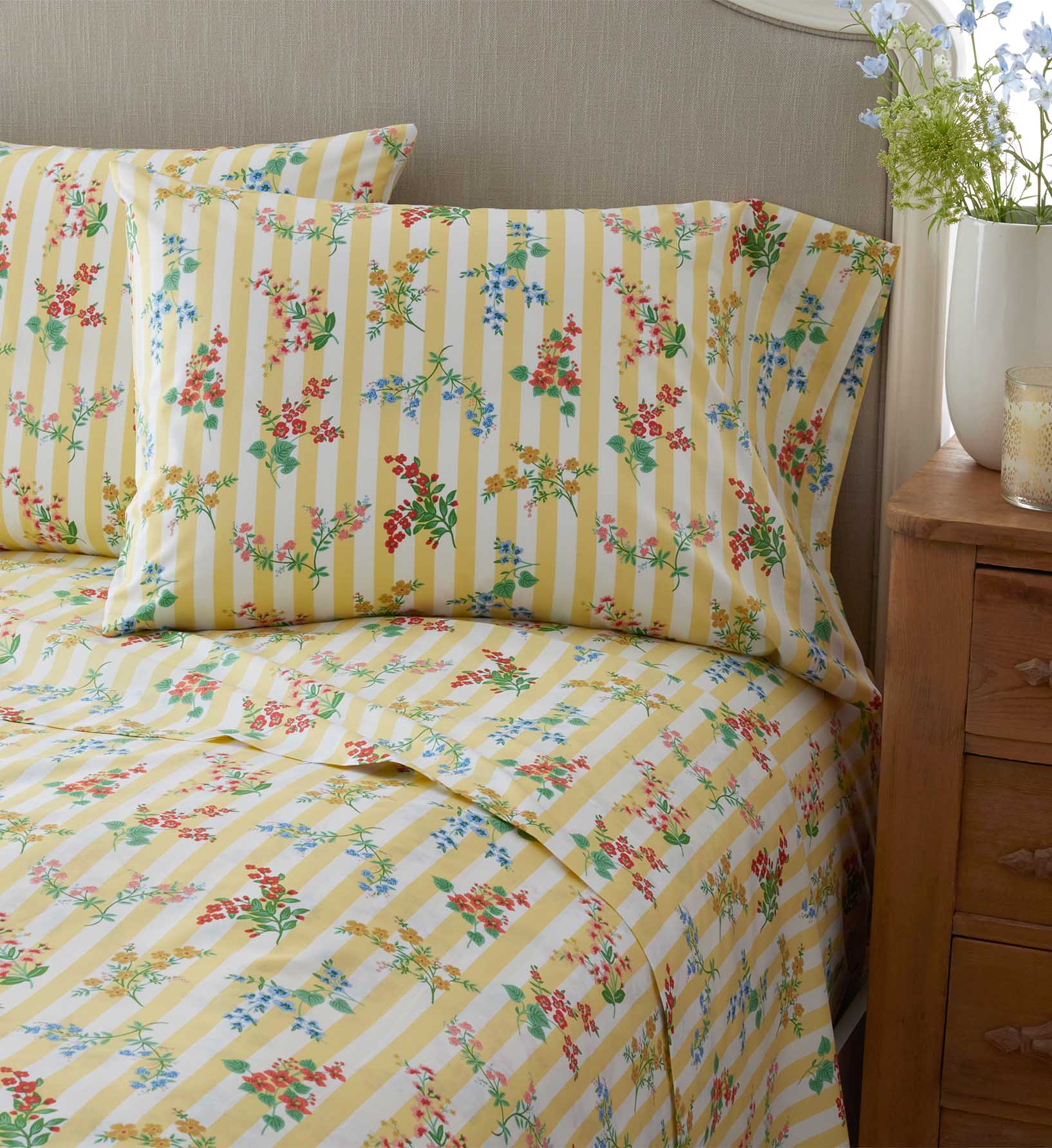 Percale Pillowcases - Amelia