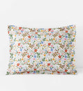 Percale Sham - Strawberry Fields White