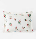 Percale Sham - Ditsy Dahlia Ivory