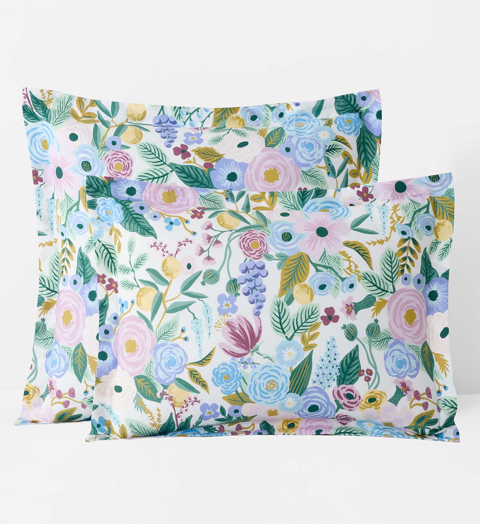 Percale Sham - Garden Party Lilac