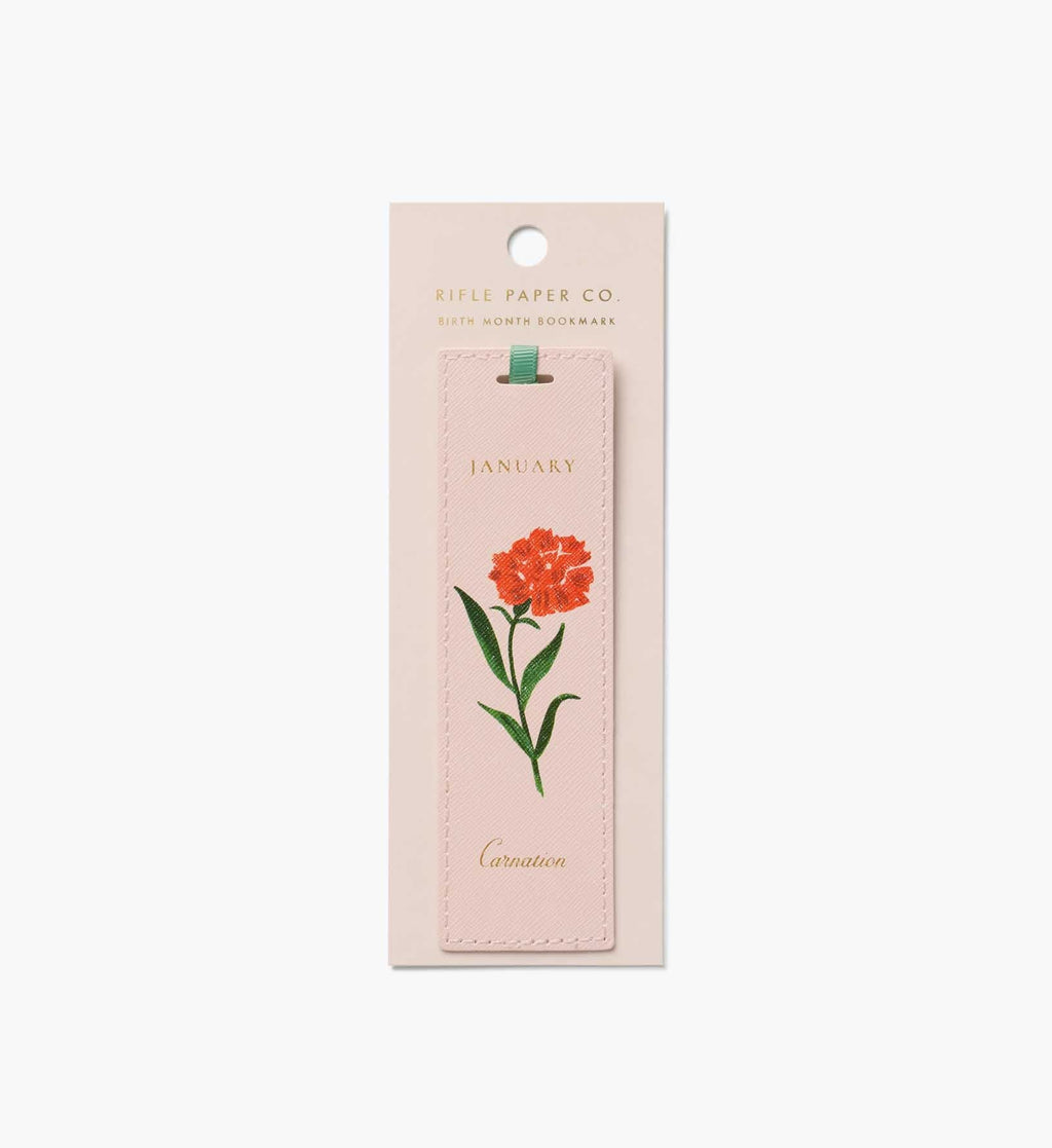 Birth Month Bookmark - January