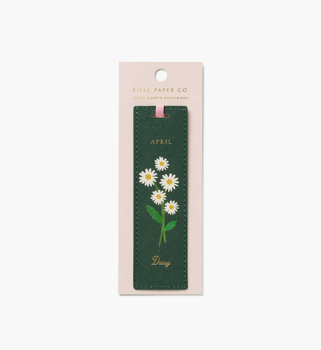 Birth Month Bookmark - April